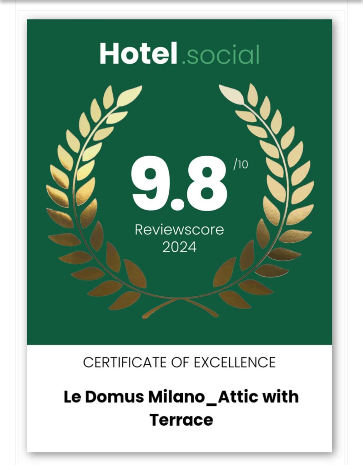 Le Domus Milano_Attic With Terrace Apartment Ngoại thất bức ảnh